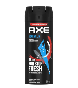 AXE Αποσμητικό Σώματος Adrenaline 150ml