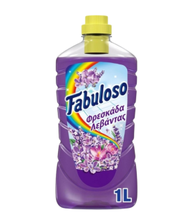 FABULOSO Καθαριστικό Υγρό Γενικής Χρήσης Φρεσκάδα Λεβάντας Vegan 1lt