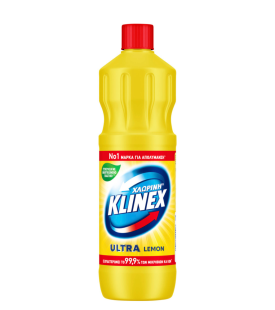 Klinex Ultra Protection Παχύρρευστη Χλωρίνη με Άρωμα Lemon 750ml