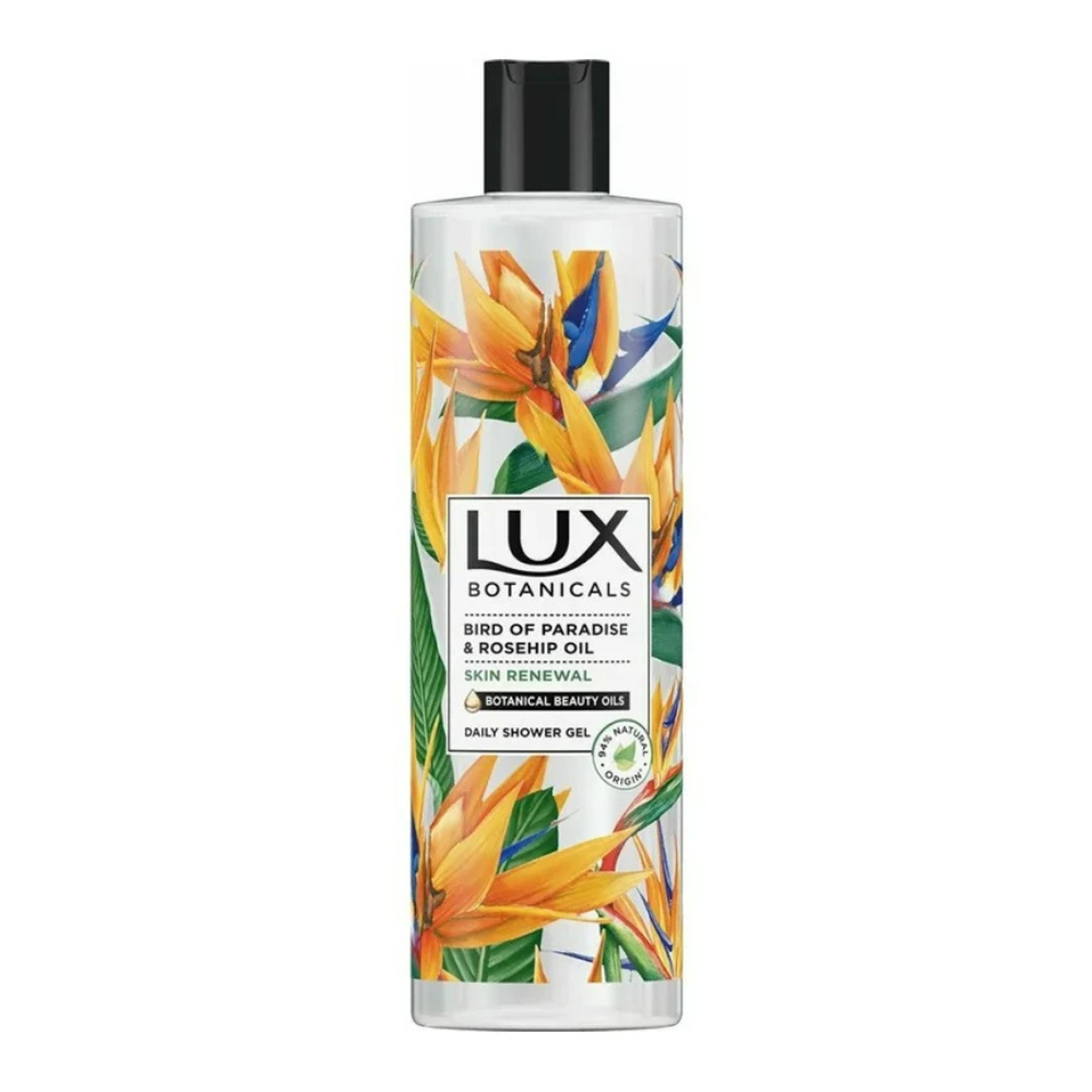 LUX Botanicals Shower Gel Bird Of Paradise & Rosehip Oil (Xωρίς Aντλία), 500ml