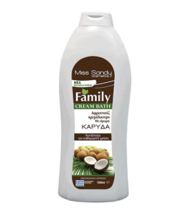 Miss Sandy Family Αφρόλουτρο Καρύδα 1000ml