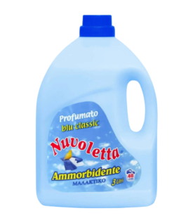 NUVOLETTA Mαλακτικό Ρούχων Blue Classic (Μπλέ) 3L 40ΜEZ