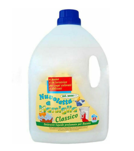 Nuvoletta Classic Υγρό Απορρυπαντικό Ρούχων Μασσαλίας 3lt (30 Μεζούρες)