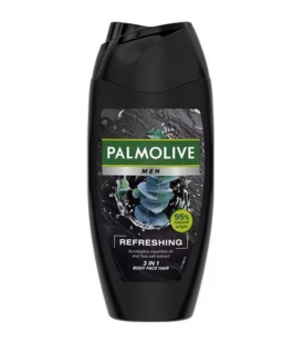 PALMOLIVE SHOWER GEL 220ML 3IN1 REFRESHING MEN (BODY HAIR FACE)