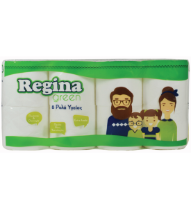 Regina Green Χαρτί Υγείας 2Φ