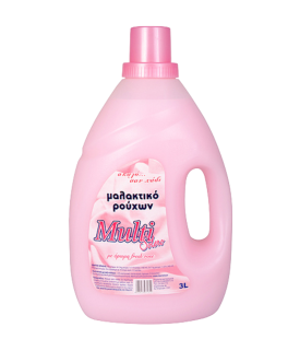 Solero Multi, μαλακτικό ρούχων, κόκκινο τριαντάφυλλο 3L