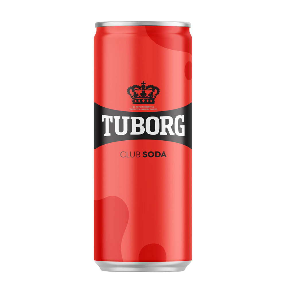 Tuborg Club soda soft drink 330ml