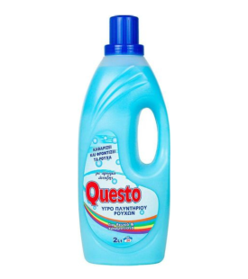Υγρό Απορρυπαντικό Questo Άνοιξη για Λευκά & Χρωματιστά Ρούχα 2lt