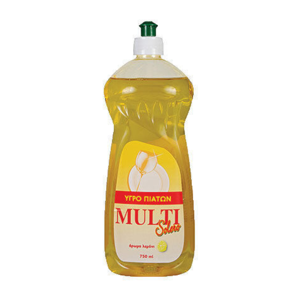Υγρό Πιάτων Solero Multi 750ml Άρωμα Λεμόνι
