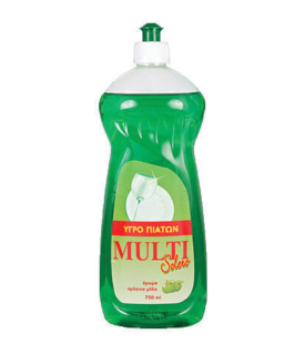 Υγρό πιάτων Solero Multi 750ml πράσινο μήλο